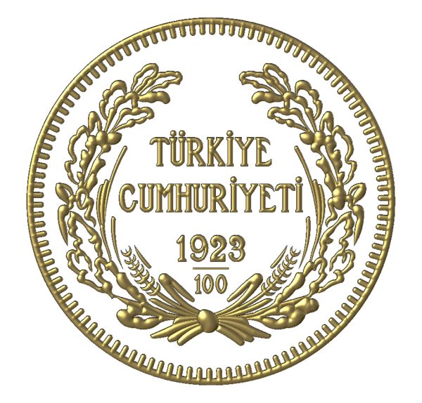 TÜRKİYE CUMHURİYETİ ATATÜRK 100 YILA ÖZEL MODEL ÖN