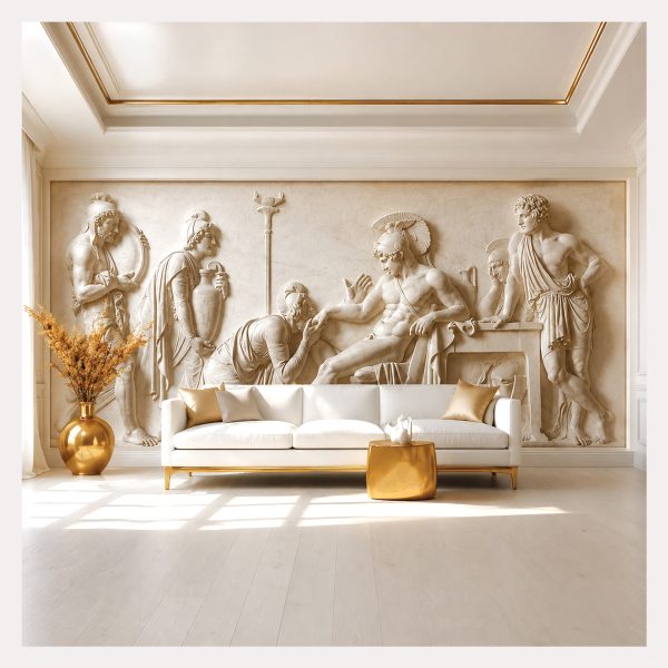 CNC-DEKO-358 PRIAM HECTOR RELIEF 3D