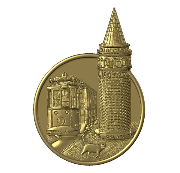 GATALA KULESİ ALTIN ÇİZİMİ